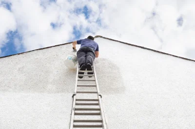 Peinture extérieure à Penmarch — façades et ravalement